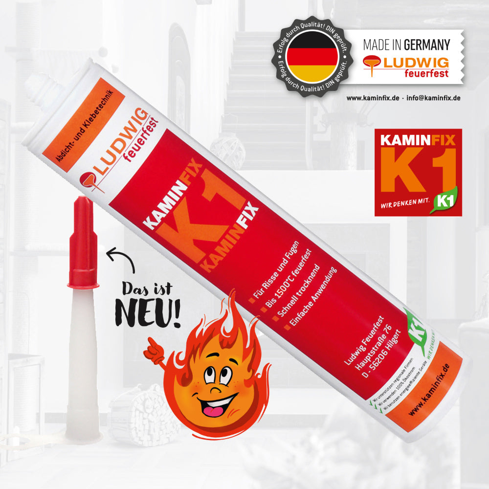 Kaminfix K1 Schamottekleber bis 1500°C