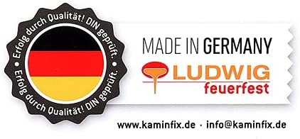 Profi Vermiculit und Brandschutzkleber Kaminfix K1 Limited 1000°C zum verkleben von Vermiculit- Platten