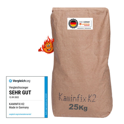 Kaminfix K2 Schamottemörtel 25Kg Beutel