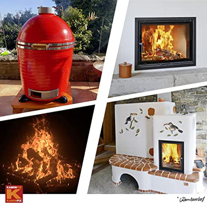 Feuerfestes Dichtungsband 3m Länge selbstklebend in verschiedenen Varianten. Made in Germany